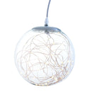 Palla Luminosa Decorativa con 80 Led 20 cm Uso Esterno