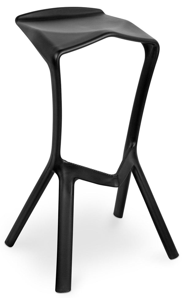 acquista Vandi Schwarzer Polypropylen Home Kitchen Barhocker