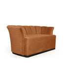 Divano Argentario 2 posti mattone base nera