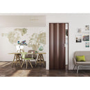 Porta a Soffietto da Interno 88,5x214 cm in PVC Florance Noce Mansonia