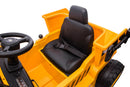 Camion Elettrico con Cassone Ribaltabile 12V Caterpillar Giallo