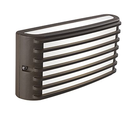 Braune Sovil 10W 3000K LED Außenwandleuchte sconto