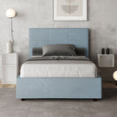 Letto 1 Piazza e Mezzo Mika Azzurro Varie Misure