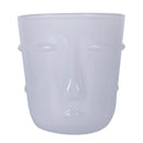 Set 6 Bicchieri Acqua Vis à Vis in Vetro VdE Tivoli 1996 Bianco