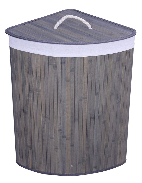 Wäschekorb 37x37x60 cm in der Kollektion Grey Bamboo sconto
