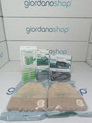 Kit Ricambi 12 Sacchetti 20 Profumini 2 Microfiltri Hepa 2 Filtri Odo Compatibili Folletto VK130 VK131