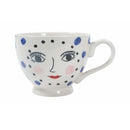 Set 3 Tazze 15x11,5x9 cm in Ceramica VdE Tivoli 1996 Vis a vis