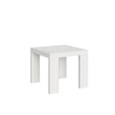 Tavolo Allungabile 90-246x90x77 cm Roxell bianco frassino