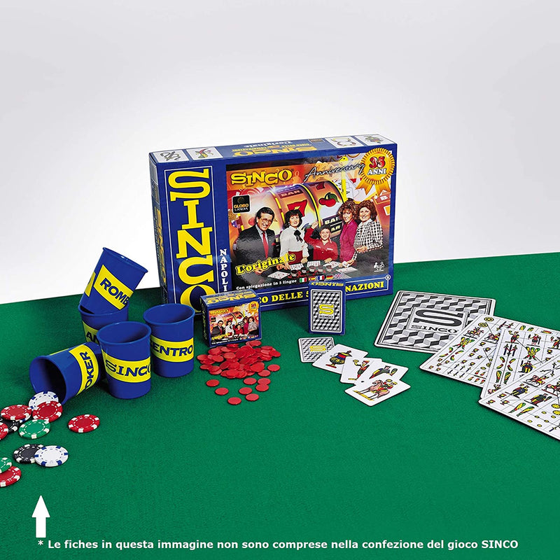 Sinco Gioco da Tavola delle 5 Combinazioni per Tutta la Famiglia