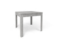 Tavolo Allungabile 90/180x90x75 cm Cemento e Cemento   