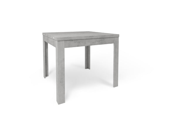sconto Tavolo Allungabile 90/180x90x75 cm Cemento e Cemento