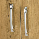 Mobile Sottolavello da Bagno Sospeso 2 Ante e 2 Ripiani 60x30x60 cm Colore Naturale 