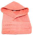 Accappatoio in Spugna 100% Cotone Sally Horizon Salmone