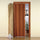 Indoor-Falttür 88,5 x 214 cm aus Saba-Jasmine-Kirsch-PVC
