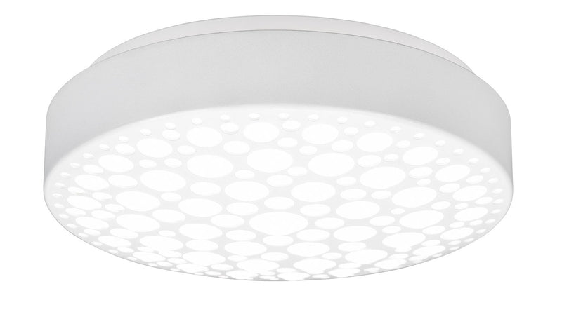 Plafoniera da Interno a LED in Plastica Bianco Opaco
