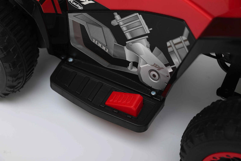 Mini Quad Elettrico per Bambini 6V Kid Go Deluxe Rosso