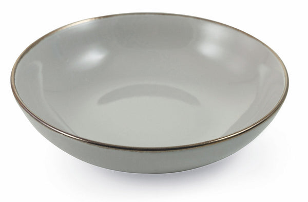 Set 6 tiefe Teller Ø20x5 cm aus Steingut Villa d'Este Home Tivoli Royal Passion Hellgrau acquista