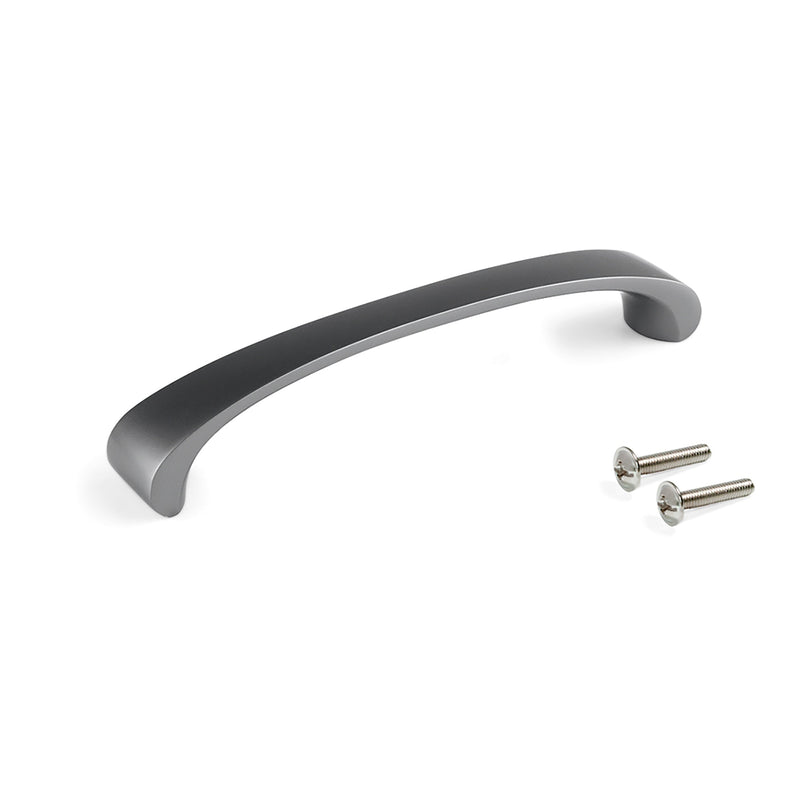 Maniglia per Mobile Kyoto Interasse 128 Titanio Zama Emuca