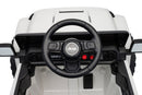 Macchina Elettrica per Bambini 101x59x65 cm Licenza Jeep Rubicon Small Bianco