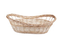 Set 2 Cesti Ovali in Vimini
