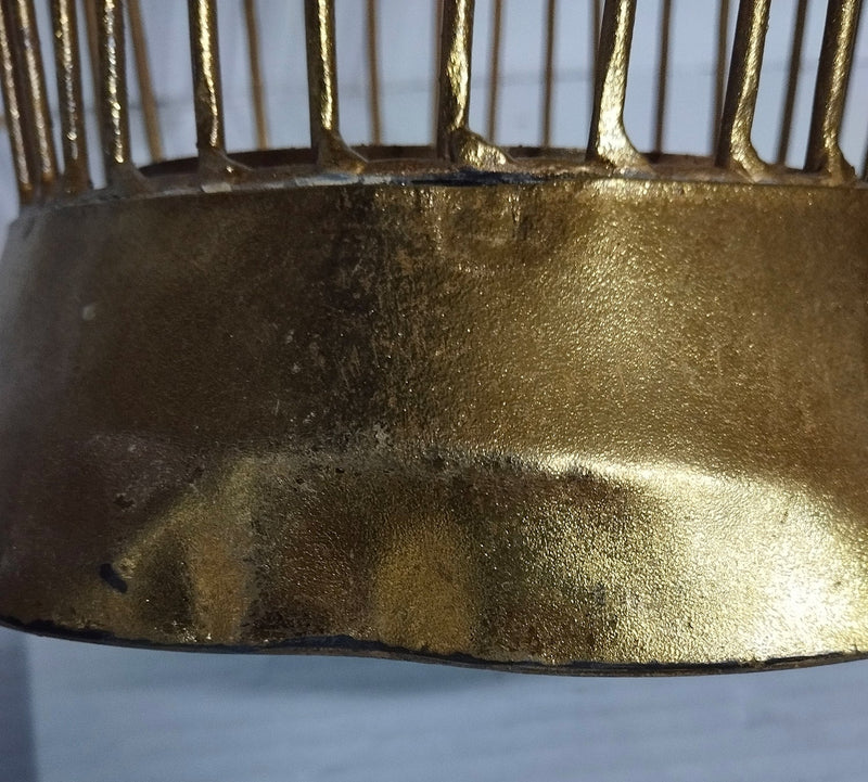 Porta Ombrelli Fashion Oro Ø28x69 cm in Ferro Oro Seconda Scelta