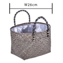 Set 2 Borsette con Manici Larghezza 24 cm