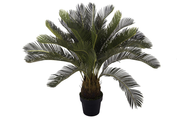 Künstliche Palmfarne mit Topfhöhe 93 cm Grün online