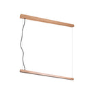 Lampada a Sospensione da Interno a led in Legno naturale Legno Naturale