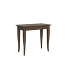 Consolle Allungabile 90-308x48x77 cm in Nobilitato Marrone