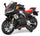 Elektromotorrad für Kinder 12V Aprilia RS666 Schwarz