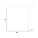 Armadio 2 Ripiani 80x44x100 cm Keter Gulliver Basso XL Sabbia e Beige