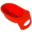 Vasino per Bambini 40x27,5x29,1 cm Macchina con Volante e Vaschetta Rimovibile Rosso