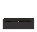 Mensola da Parete 1 Cassetto 45x13,4x23,7 cm in Fibra di Legno Lego Maxi Nero