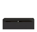 Mensola da Parete 1 Cassetto 45x13,4x23,7 cm in Fibra di Legno Lego Maxi Nero