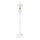 Weiße Weihnachtslampe H180 cm mit Musik und Mini-Glühwürmchen