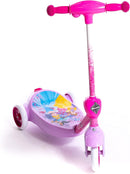 Monopattino Elettrico a Batteria 3 Ruote per Bambini Sparabolle con Licenza Disney Princess