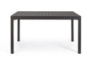 Tavolo Allungabile da Giardino 135-270x90x75h cm Pelagius Antracite