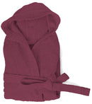Accappatoio in Spugna 100% Cotone Amaranto Taglia S/M