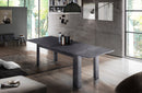 Tavolo Allungabile 160/210x90x75 cm Jesi Ardesia