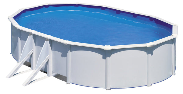 Piscina Ovale Fuori Terra 500x300xh120 cm in Acciaio e PVC Gre Fidji prezzo