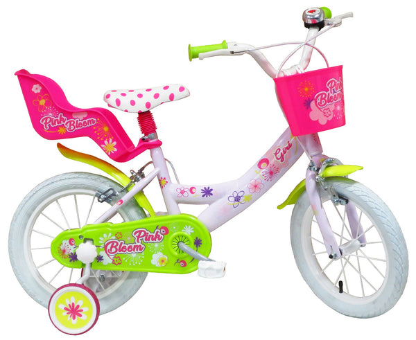 online Pink Bloom Pink 2 Bremsen 16" Mädchenfahrrad