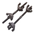 2 Morsetti a compressione 4 braccia per molle elicoidali 360 mm