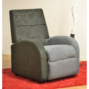 Poltrona Relax Elettrica Magnolia con Alzapersona Lift 1 Motore in Similpelle Nero