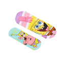 Set 12 Box Spongebob per Bambini con 24 Cerotti Ciascuno 2 Misure in Metallo
