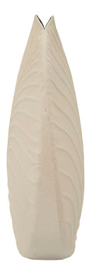 Vaso Dune Round 41,5x14x41,5 cm in Ferro Crema      