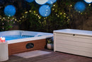 Baule Cassapanca da Esterno 155x64,4x72,4 cm in Resina Keter Pool Box 150G Bianco