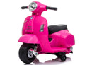 Scooter Elettrico per Bambini Licenza Ufficiale Piaggio Vespa Small 7,2V 2,5Ah Rosa      