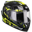 Casco Integrale per Scooter Visiera Lunga CGM Jerez 307G Giallo Fluo XS - (53-54 cm)