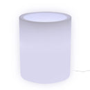 Vaso Luminoso da Esterno 35x42 cm In Polietilene Rose Led Bianco Freddo