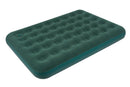 Materasso Matrimoniale Queen Size Gonfiabile Floccato da Campeggio 191x137x22cm Jilong Verde